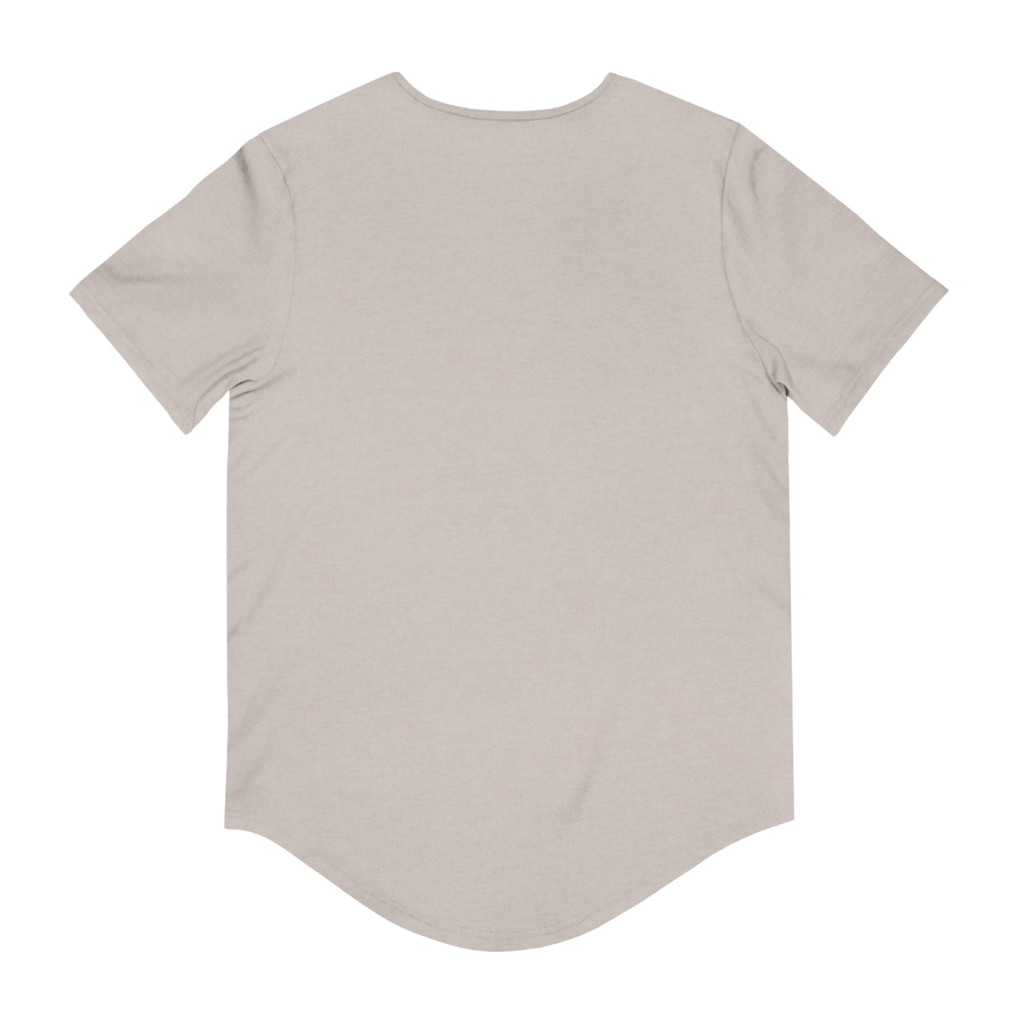 Men's Statement Jersey Curved Hem Tee